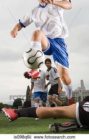 Stock Image - Football match. Fotosearch