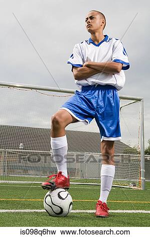 Footballer View Large Photo Image Stock Photo - Footballer. Fotosearch