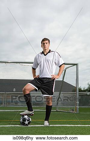 Footballer View Large Photo Image Stock Photo - Footballer. Fotosearch