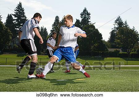 Footballers View Large Photo Image Picture - Footballers. Fotosearch