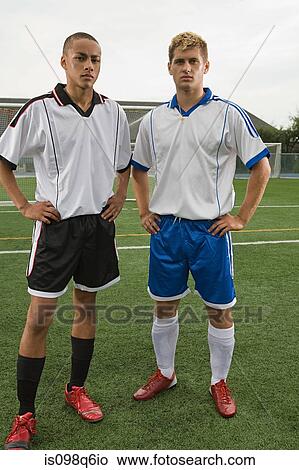 Picture - Footballers. Fotosearch