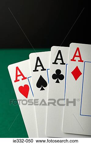 four ace playing cards View Large Photo Image Stock Image - four ace playing cards. Fotosearch