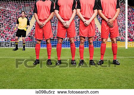 Free kick during a football match View Large Photo Image Stock Photo - Free kick during a football match. Fotosearch