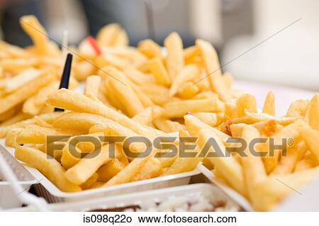 Picture - French fries. Fotosearch