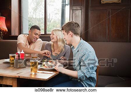 Friends in bar View Large Photo Image Stock Photography - Friends in bar. Fotosearch