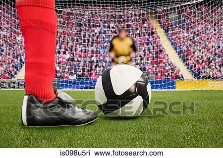 Goalkeeper anticipating free kick View Large Photo Image Stock Image - Goalkeeper anticipating free kick. Fotosearch