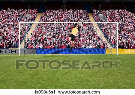 Goalkeeper saving a goal View Large Photo Image Stock Image - Goalkeeper saving a goal. Fotosearch