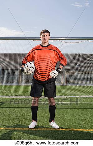 Goalkeeper View Large Photo Image Stock Photograph - Goalkeeper. Fotosearch