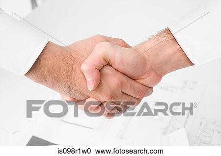 Stock Image - Handshake. Fotosearch