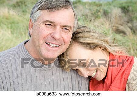 Stock Image - Happy mature couple. Fotosearch