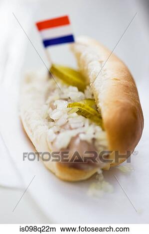 Herrings and onion in a bread roll View Large Photo Image Picture - Herrings and onion in a bread roll. Fotosearch