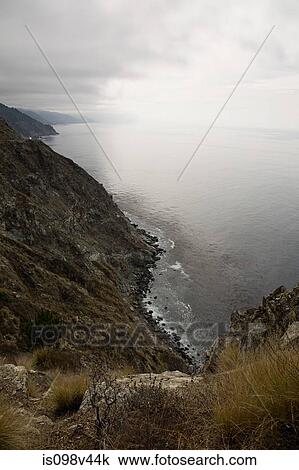 Highway 1, near Big Sur, California, USA View Large Photo Image Stock Image - Highway 1, near Big Sur, California, USA. Fotosearch