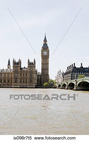 Houses of parliament and thames river View Large Photo Image Stock Photography - Houses of parliament and thames river. Fotosearch