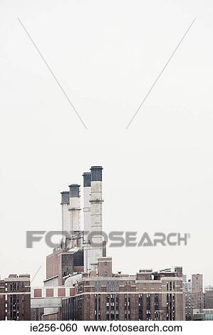 Stock Image - Industrial plant. Fotosearch