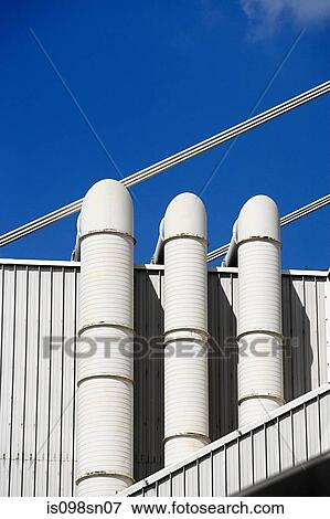 Industrial plant View Large Photo Image Stock Photo - Industrial plant. Fotosearch