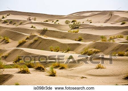Stock Image - Karakum Desert. Fotosearch