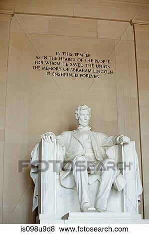 Stock Photo - Lincoln memorial, Washington DC, USA. Fotosearch