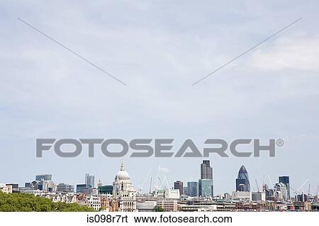 Stock Photograph - London skyline. Fotosearch