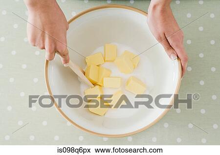 Making a cake View Large Photo Image Stock Photo - Making a cake. Fotosearch