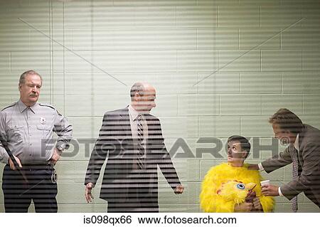 Man in chicken suit in police interview View Large Photo Image Stock Photograph - Man in chicken suit in police interview. Fotosearch