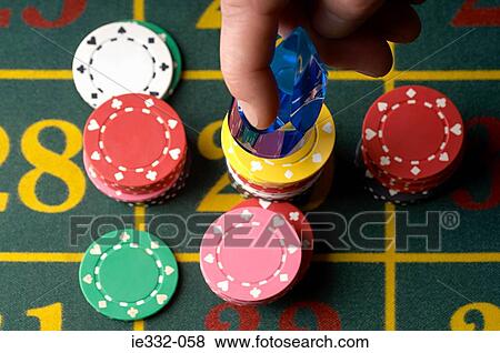Stock Photo - Man placing a bet. Fotosearch