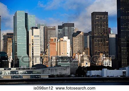 Manhattan skyscrapers View Large Photo Image Stock Image - Manhattan skyscrapers. Fotosearch