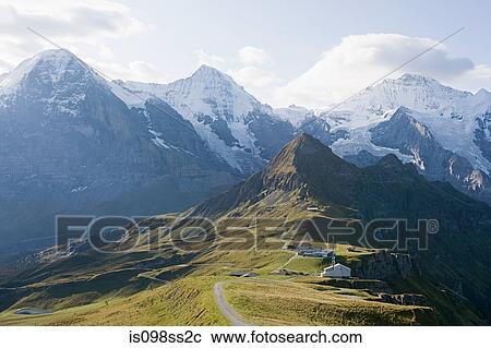Mannlichen, Bernese Oberland, Switzerland View Large Photo Image Stock Image - Mannlichen, Bernese Oberland, Switzerland. Fotosearch