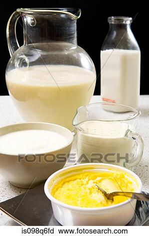 Milk and cream View Large Photo Image Stock Image - Milk and cream. Fotosearch