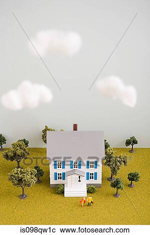 Model house View Large Photo Image Stock Image - Model house. Fotosearch