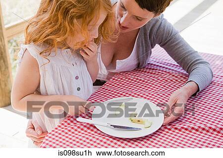 Stock Image - Mother and daughter. Fotosearch