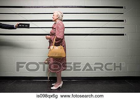 Mugshot of senior woman View Large Photo Image Stock Image - Mugshot of senior woman. Fotosearch
