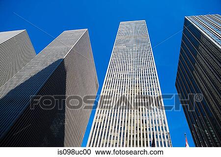 Stock Image - New York skyscrapers. Fotosearch