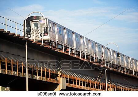 Stock Image - New york subway train. Fotosearch