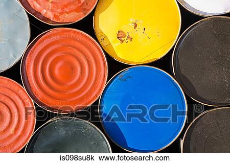 Oil drums View Large Photo Image Stock Image - Oil drums. Fotosearch