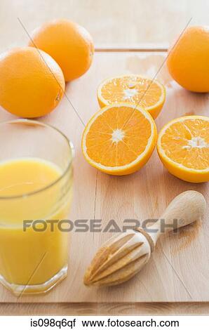 Stock Image - Orange juice. Fotosearch