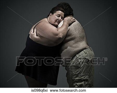 Overweight couple View Large Photo Image Stock Image - Overweight couple. Fotosearch