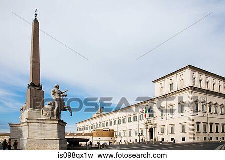 Palazzo del quirinale rome View Large Photo Image Stock Photo - Palazzo del quirinale rome. Fotosearch