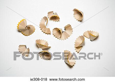 Pencil shavings View Large Photo Image Stock Photo - Pencil shavings. Fotosearch