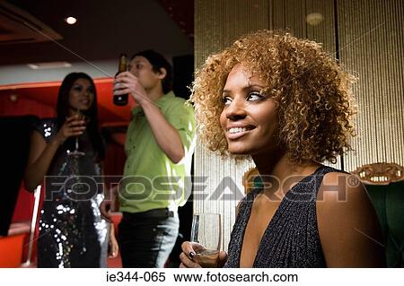 Stock Photography - People in a club. Fotosearch