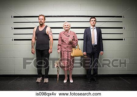 People in lineup View Large Photo Image Stock Photo - People in lineup. Fotosearch