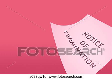 Pink slip View Large Photo Image Stock Image - Pink slip. Fotosearch