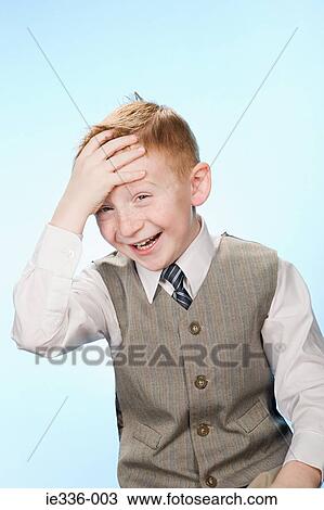 Portrait of a boy laughing View Large Photo Image Stock Image - Portrait of a boy laughing. Fotosearch