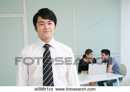 Stock Photo - Portrait of a businessman. Fotosearch