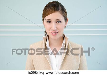 Stock Photography - Portrait of a businesswoman. Fotosearch
