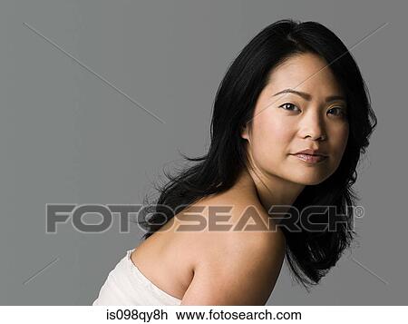 Portrait of a chinese woman View Large Photo Image Stock Image - Portrait of a chinese woman. Fotosearch