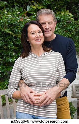 Stock Photograph - Portrait of a couple. Fotosearch