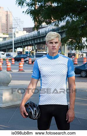 Portrait of a cyclist View Large Photo Image Picture - Portrait of a cyclist. Fotosearch