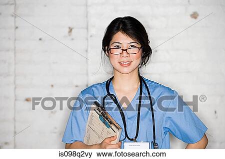 Portrait of a doctor View Large Photo Image Stock Photo - Portrait of a doctor. Fotosearch