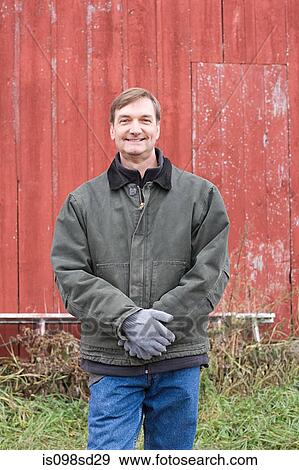 Portrait of a farmer View Large Photo Image Stock Photo - Portrait of a farmer. Fotosearch