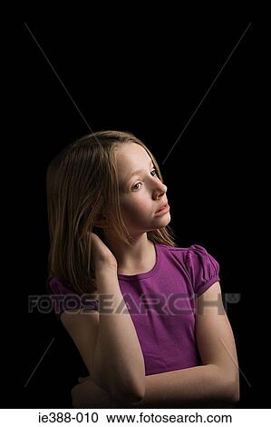 Portrait of a girl View Large Photo Image Stock Image - Portrait of a girl. Fotosearch